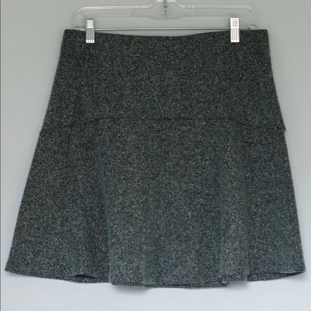 LOFT flare miniskirt